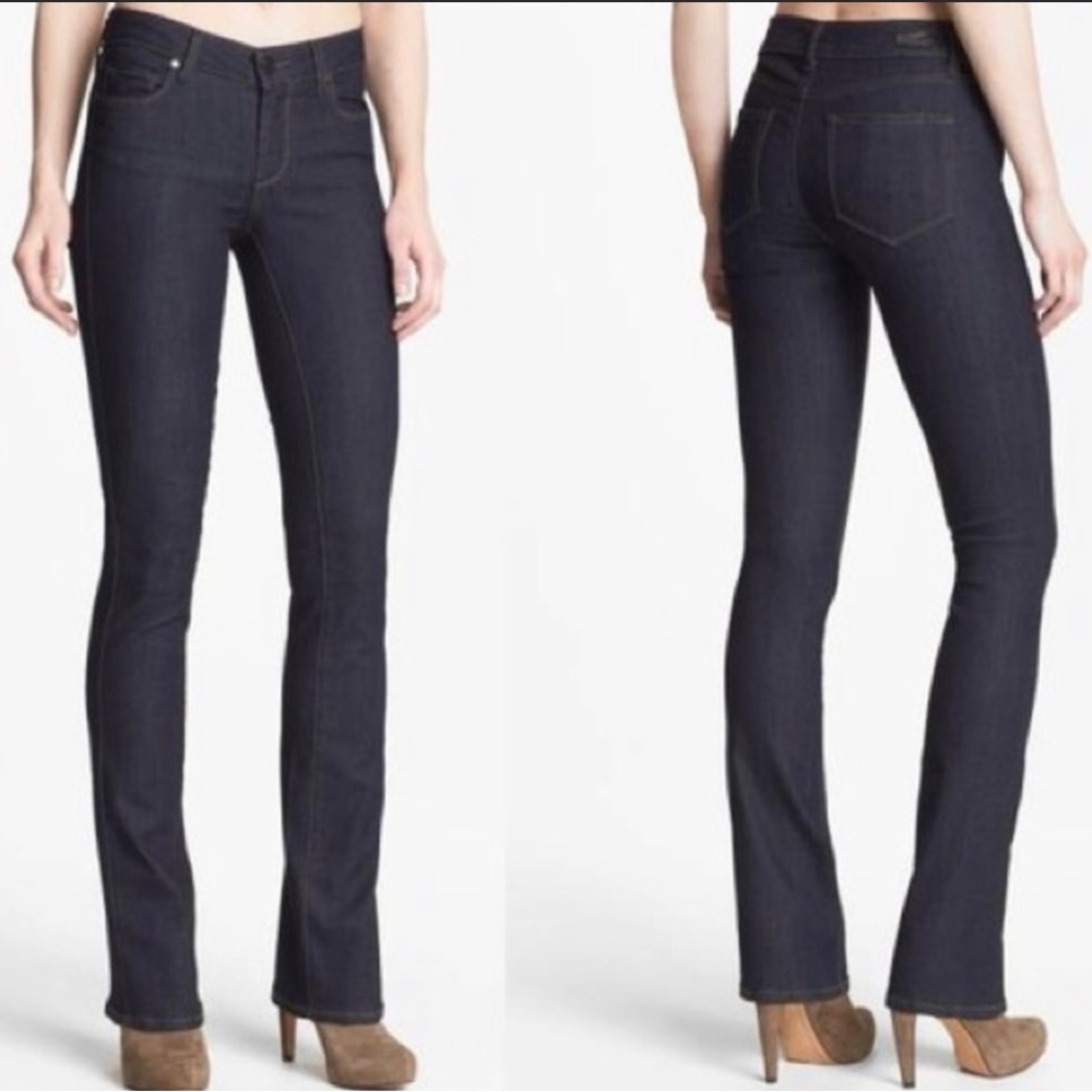 Paige Manhattan Bootcut Jeans In Elyse